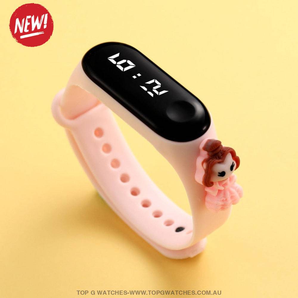 Waterproof Smart Touch Screen Digital Led Cartoon Sports Kid's Watch - Top G Watches