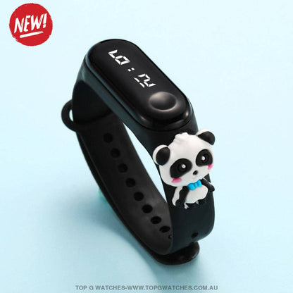 Waterproof Smart Touch Screen Digital Led Cartoon Sports Kid's Watch - Top G Watches
