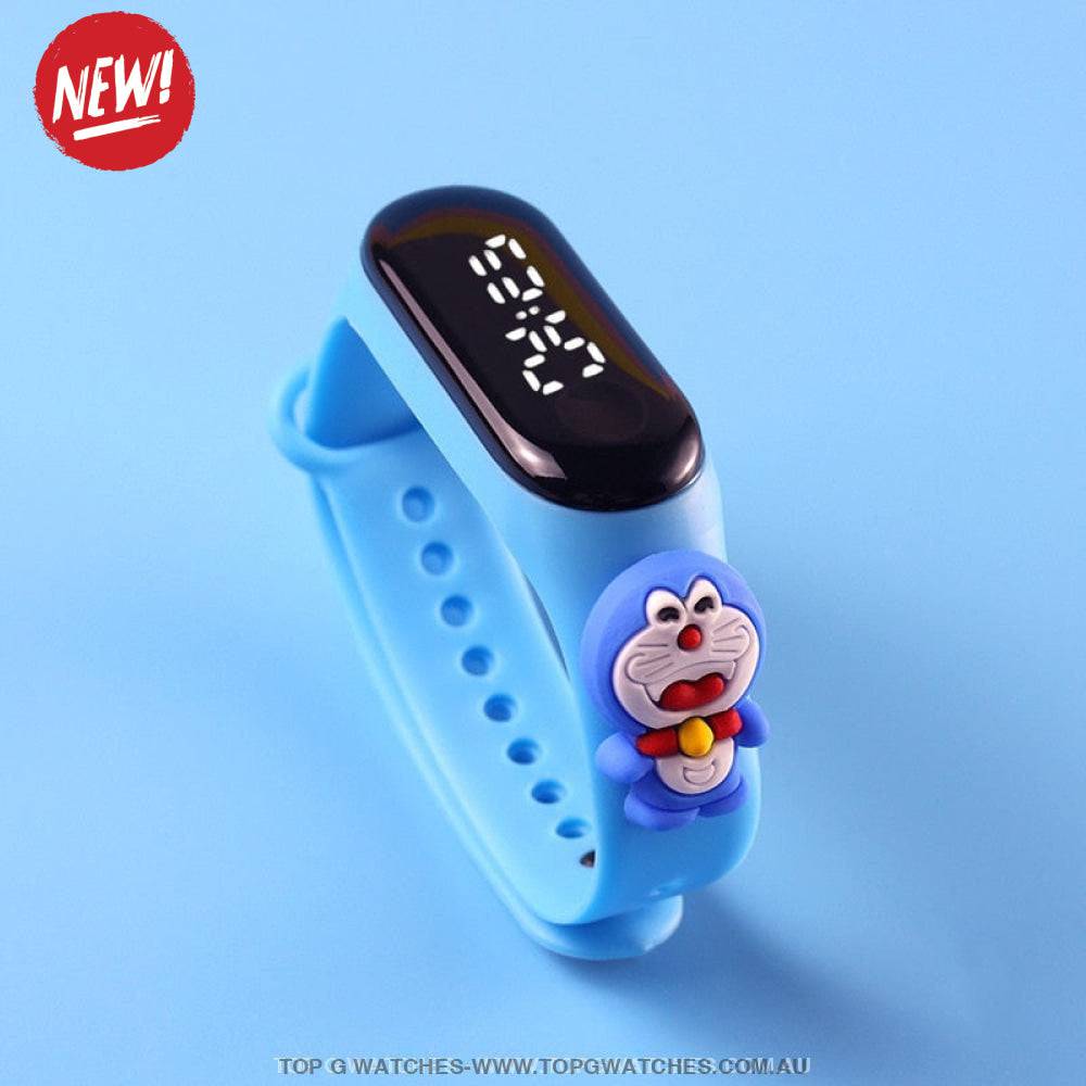 Waterproof Smart Touch Screen Digital Led Cartoon Sports Kid's Watch - Top G Watches