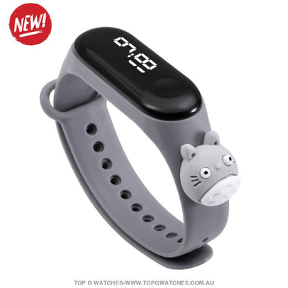 Waterproof Smart Touch Screen Digital Led Cartoon Sports Kid's Watch - Top G Watches