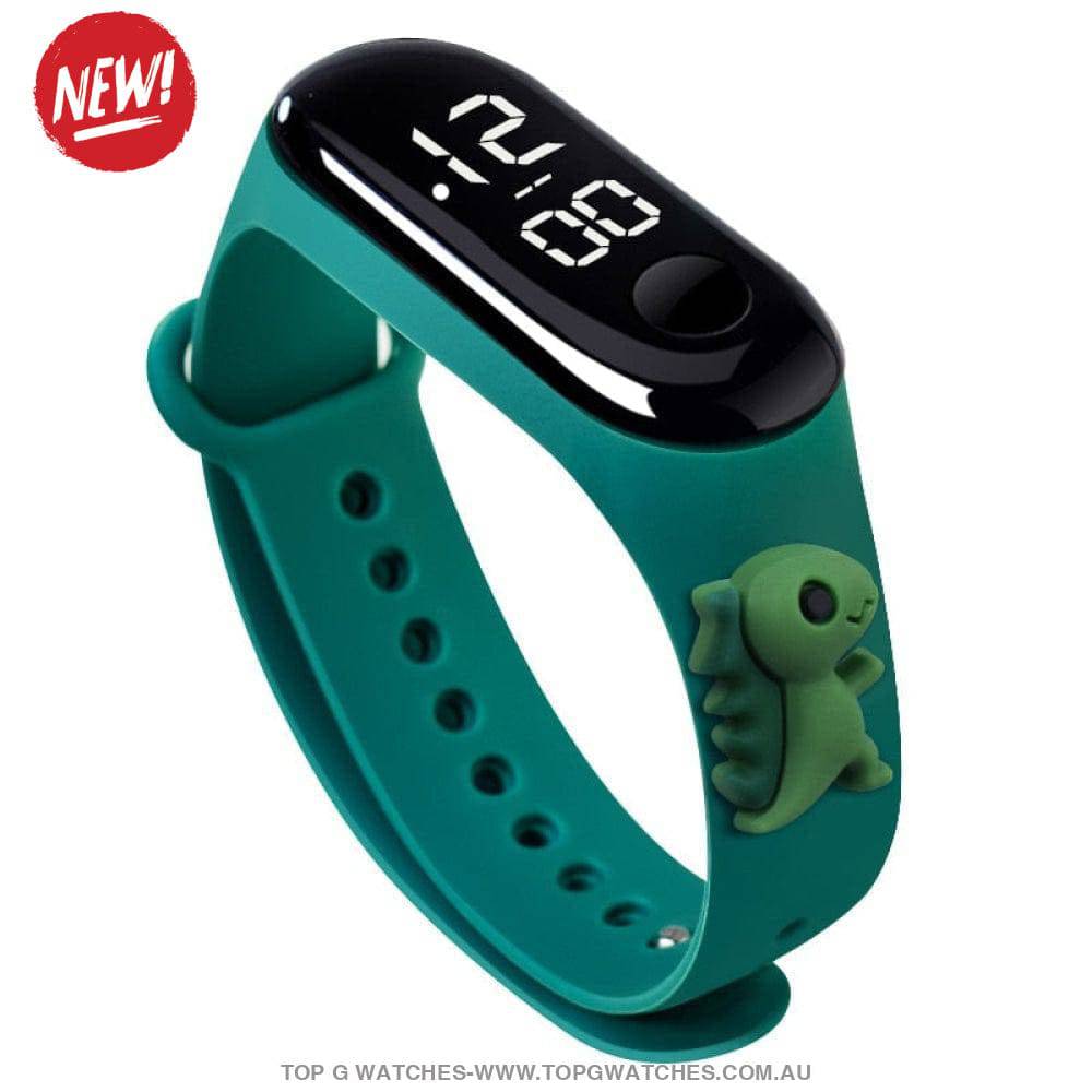 Waterproof Smart Touch Screen Digital Led Cartoon Sports Kid's Watch - Top G Watches