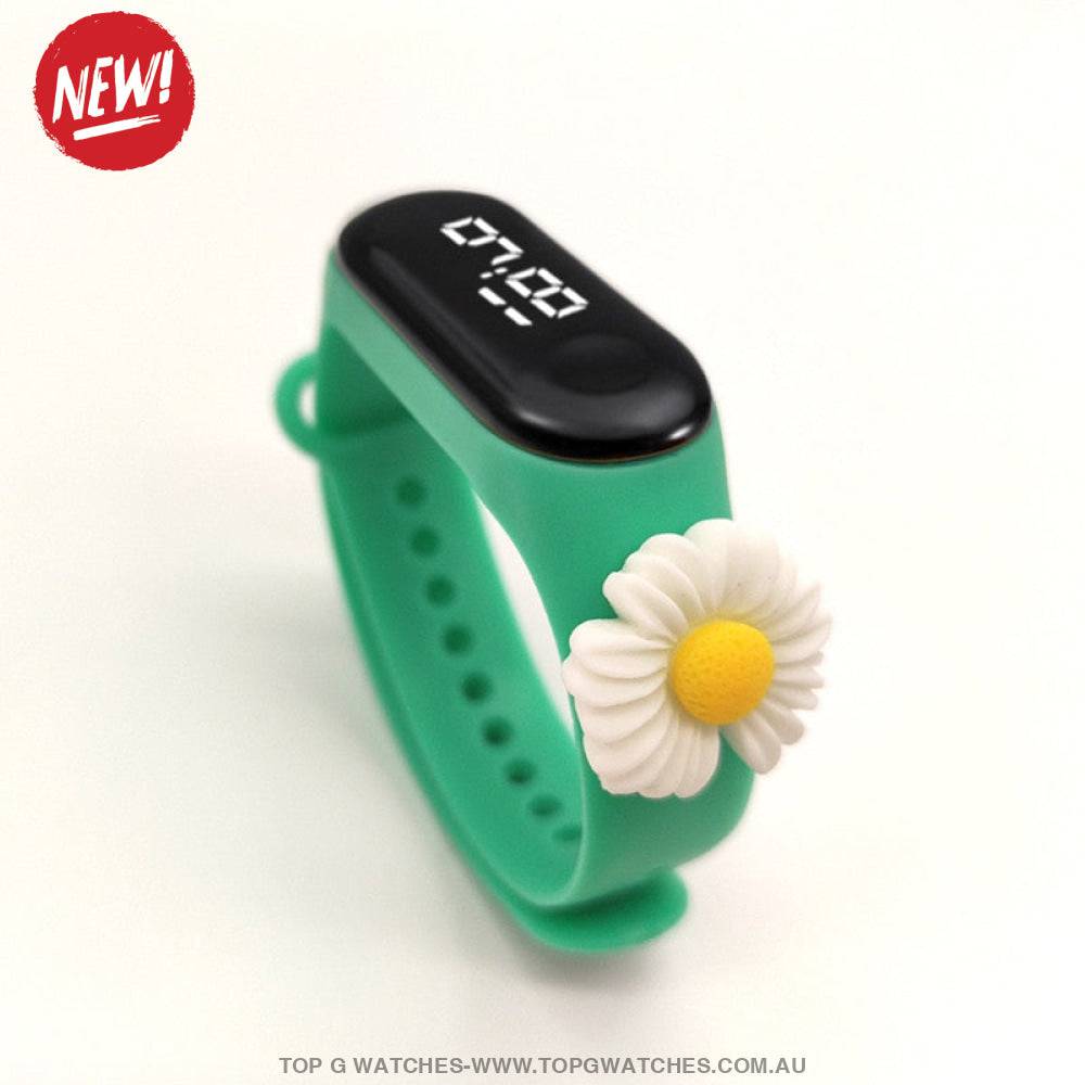 Waterproof Smart Touch Screen Digital Led Cartoon Sports Kid's Watch - Top G Watches