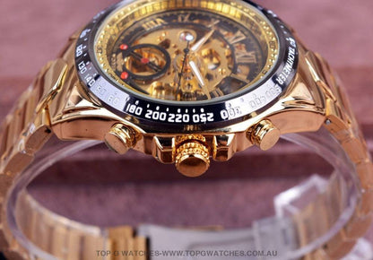 Winner Mechanical Self-Wind Business Casual Design Automatic Watch - Top G Watches