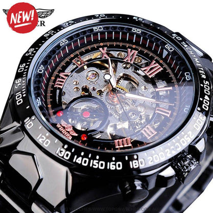 Winner Mechanical Self-Wind Business Casual Design Automatic Watch - Top G Watches