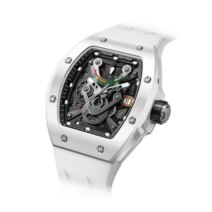 Official TSAR BOMBA TB8226C Full Ceramic Automatic Skeleton Watch – Sapphire Crystal