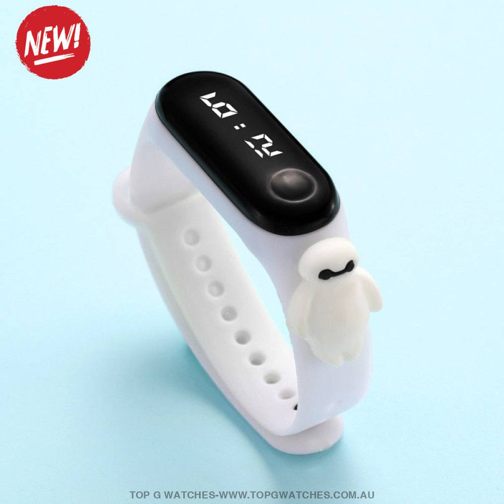 Waterproof Smart Touch Screen Digital Led Cartoon Sports Kid's Watch - Top G Watches