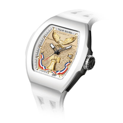 Official TSAR BOMBA TB8218R Minuteman 1776 Limited Edition | 250th Anniversary Automatic Watch