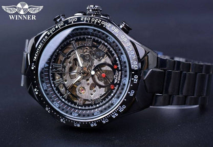 Winner Mechanical Self-Wind Business Casual Design Automatic Watch - Top G Watches